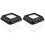 2Pièces Conteneur Reptile Noir Transparent Anti- 1