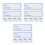 Blue Handwriting Food Labels Removable Bottle Marking Stickers 1