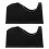 2Pcs Black Tape Roll Holder with Advanced Cutter for Home Office 1