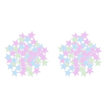 200Pcs Glowing Stars Wall Stickers for Bedroom Living Room Decoration