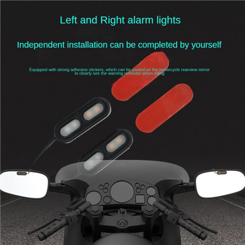 2X Motorcycle Blind Spot  Detection System Millimeter Wave Sensor Merging Assistant 2