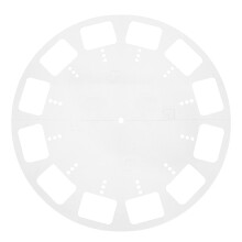 Transparent Acrylic Clock Numerals Stencil for Precise DIY Clocks