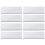 8Sets Black Blank Name Badge Pins for Office Work Sublimation DIY 1
