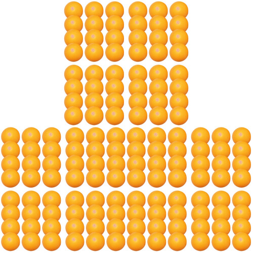 180Pcs Yellow Elastic Table Tennis Balls for Practice Machine Training