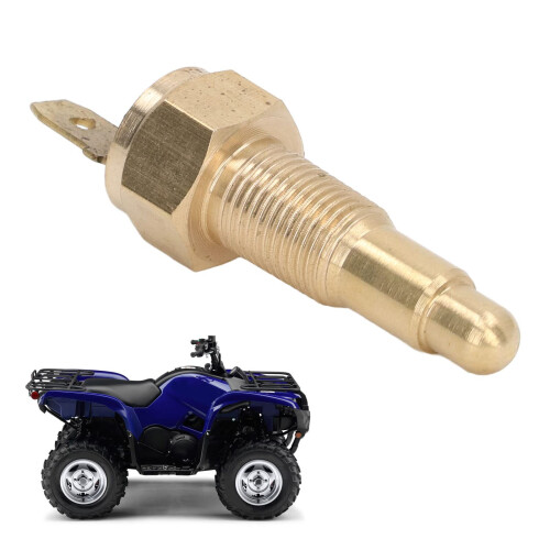 Radiator Fan Switch Sensor for Yamaha YFM400FA 2003‑2006, Durable Metal Water Temperature Sensor Replacement 1