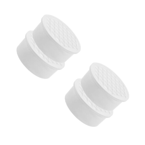 4Pièces Douille Drain PVC Pour Sol Tuiles Résistant 1