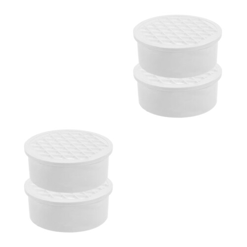 4Pièces Douille Drain PVC Pour Sol Tuiles Résistant 2