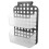 2Pcs Assorted Color Bathroom Shower Shelf Plastic Hanging Storage Rack 9