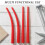 4Pcs Red Plastic Caulk Applicator Nozzle Tips for Window Door Sealing 3