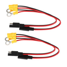 4pcs Quick Connect Wire Connector Kit for Trolling Motor and Marine Battery, Durable 12V Power Plug
