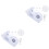 4Pcs Sturdy White Camera Mount Brackets for Outdoor Security Systems 3