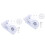 4Pcs Sturdy White Camera Mount Brackets for Outdoor Security Systems 4