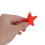60Pcs Red Plastic Star Shaped Light Covers for 5Mm LED String Lights 6