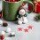 60Pcs Red Plastic Star Shaped Light Covers for 5Mm LED String Lights 8
