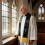 Schwarze Kirchenchor Stola Satin Mit Besticktem 9