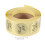 2Rolls Decorative Round Candy Bag Stickers Khaki Handmade Adhesive 10