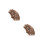 2Pièces Paillettes Marron Pour Projets Créatifs DIY 5