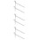 6Pièces Pieds Métalliques Support Ruche Pour Usage Argenté 6