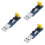 3Pièces Convertisseur Série USB + Usage Mesure 5