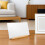 Silver Aluminum Sublimation Picture Frame with Stable Wood Base 3