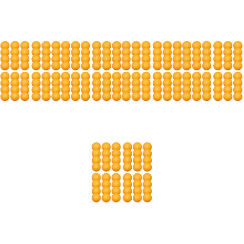 300Pièces D'exercice Tennis De Table Perforées Jaunes 2