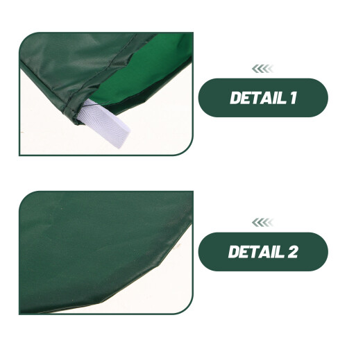 1Paire Mitaines Transfert Seniors, Manche Longue Polyester Vert Maison 2
