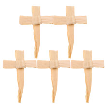 5Pcs Handmade Woven Crucifix Straw Christian Cross Religious Wall Art