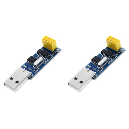 2Pcs USB to Serial + Adapter Dark Blue High-Speed Transmission