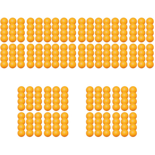 300Pcs Durable Plastic Ping Pong Balls with Holes for Practice Machine 1