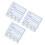 Blue Handwriting Food Labels Removable Bottle Marking Stickers 2