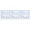 Blue Handwriting Food Labels Removable Bottle Marking Stickers 4