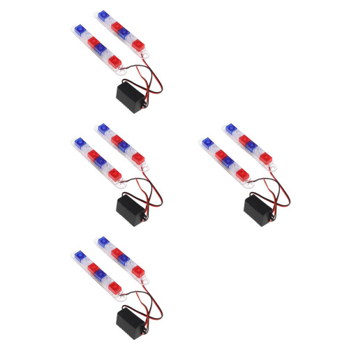 8Pcs Motorcycle Turn Signal Lights Multi Color Durable Plastic Kit 2