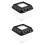 2Pièces Conteneur Reptile Noir Transparent Anti- 4