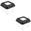 2Pièces Conteneur Reptile Noir Transparent Anti- 5