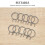 10Pcs Durable Stainless Steel Door Lock Springs Replacement Kit Silver 4