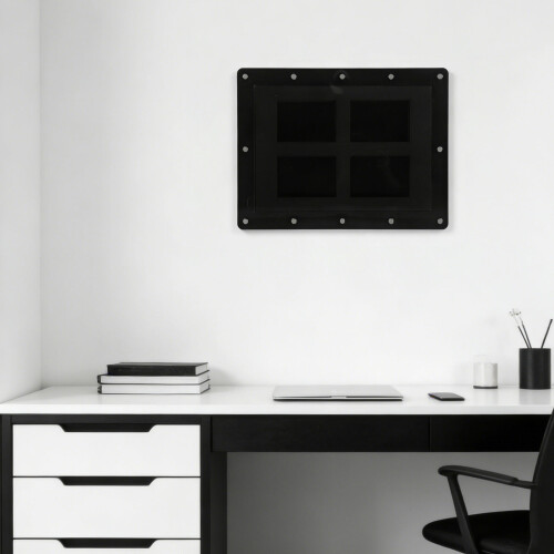 Black Card Display Frame Wall Mount for Baseball and Game Cards 2