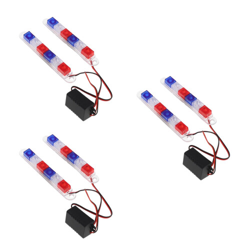 6Pcs Multi Color Motorcycle Indicator Lights Strobe Visibility Kit 1