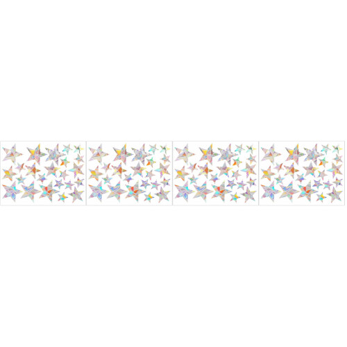 PVC Silver Privacy Window Film Clings Decorative and Protective 2
