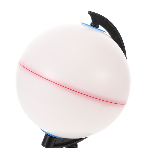 White Plastic DIY Blank Globe Toy for Kids Educational Coloring 2