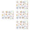 PVC Silver Privacy Window Film Clings Decorative and Protective 5