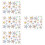 PVC Silver Privacy Window Film Clings Decorative and Protective 6