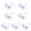 14Pcs Professional White Support Brackets for Outdoor Camera Mounting 6