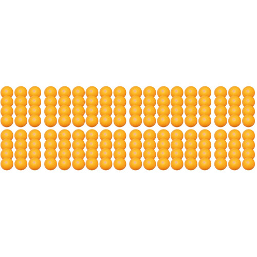 180Pcs Yellow Elastic Table Tennis Balls for Practice Machine Training 2