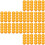 180Pcs Yellow Elastic Table Tennis Balls for Practice Machine Training 5