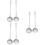3Sets Serveerlepels Van Metaal Met Ergonomisch Handvat 6
