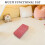 5Pcs Lightweight Foam Bricks Red Stackable Fake Props for Stage Play 6