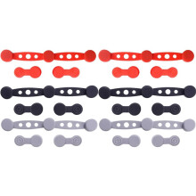 6set Air Fryer Magnets for Parchment Paper, Air Fryer Magnetic Silicone Buckle Set, Airfryer Buckle Silicone Accessories