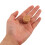 100Pcs Stoppers Light Brown for Essential Oil Jars 6