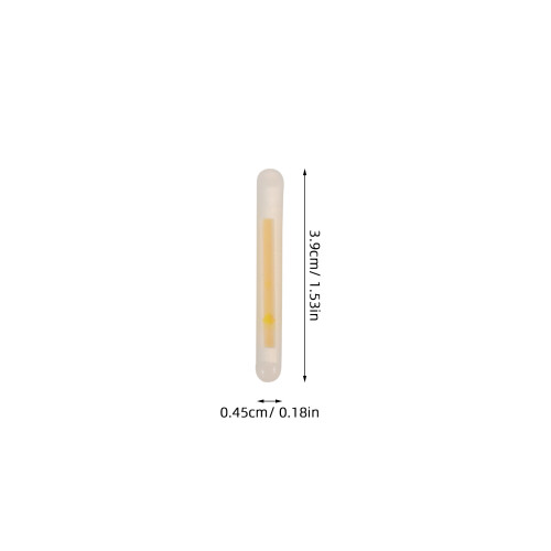 100Pièces Glow Sticks Transparente Pour De Polyéthylène 1