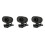 3Pcs Usb2.0 Webcam 480P with Mic Black Clip-on Computer Camera Laptop 3